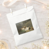 モルモット(George Morland) フェイバーバッグ (クリップ留めされた状態)