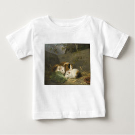 モルモット(George Morland) ベビーTシャツ