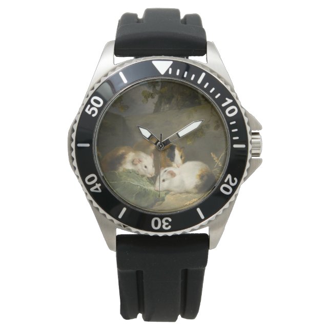 モルモット(George Morland) 腕時計 (正面)