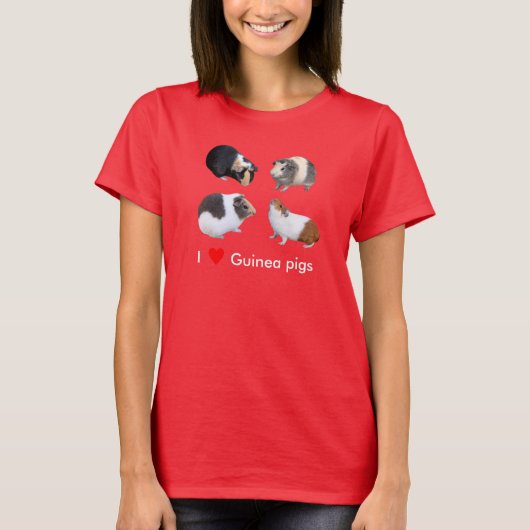 モルモット Tシャツ (正面)