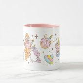 モルモットBubu,ユニコーンパーティー マグカップ (中央)