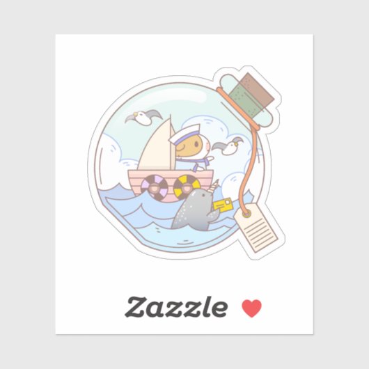 モルモットBubu、冒険の瓶 シール (シート)