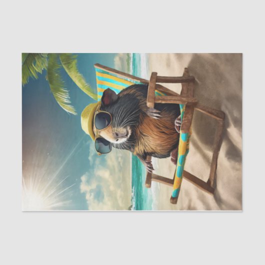 モルモットGerald ChillinがWildwoodへ 薄葉紙 (正面)