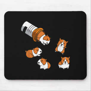 モルモットHappy Pills Guinea Pig モルモット・ギフト マウスパッド