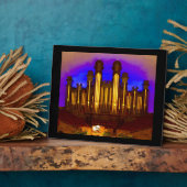 モルモンのタベルナクルの臓器プラーク フォトプラーク (側面)