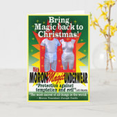 モルモンの下着 –  カード (黄色い花)