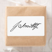 モルモンの預言者ジョセフ・スミスのサイン ラベル (インサイチュ)