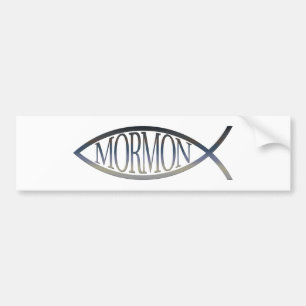 モルモンの魚 バンパーステッカー