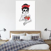 モルモンミュージカル不気味モルモン地獄ドリームプ キャンバスプリント (インサイチュ (寝室))