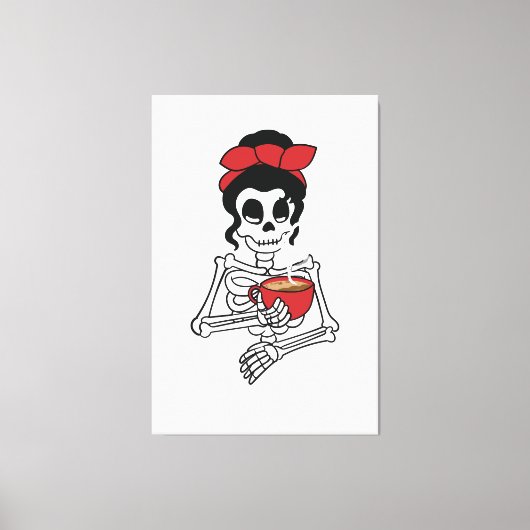 モルモンミュージカル不気味モルモン地獄ドリームプ キャンバスプリント (正面)