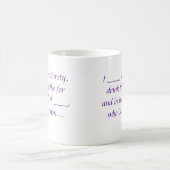 モルモン前代代理コーヒーマグ-紫 コーヒーマグカップ (中央)