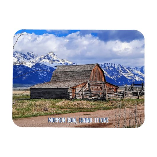 モルモン土磁石 マグネット (横)