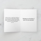 モルモン教の伝道師: 挨拶状に役立つために呼ばれる カード (内部)