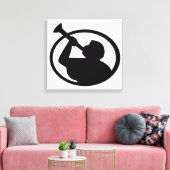 モルモン教の象徴 キャンバスプリント (インサイチュ (リビング))