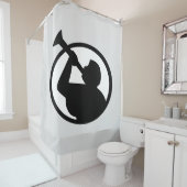 モルモン教の象徴 シャワーカーテン (インサイチュ)