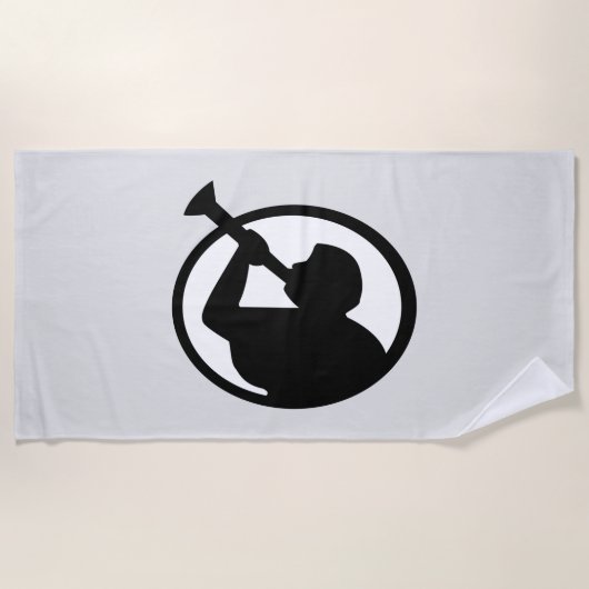 モルモン教の象徴 ビーチタオル (正面)