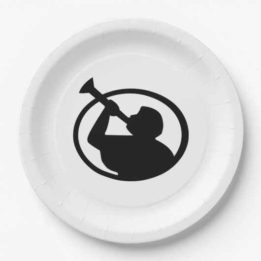 モルモン教の象徴 ペーパープレート (正面)