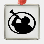 モルモン教の象徴 メタルオーナメント (正面)