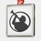 モルモン教の象徴 メタルオーナメント (左)