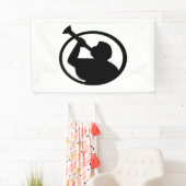 モルモン教の象徴 横断幕 (インサイチュ)