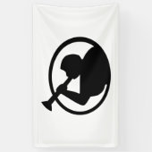 モルモン教の象徴 横断幕 (縦)