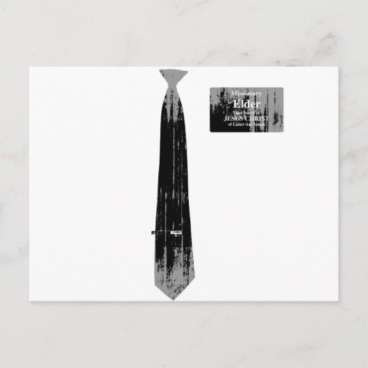 モルモン教宣教師レイヤー.png ポストカード (正面)