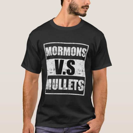 モルモン教徒vsミュレット tシャツ (正面)