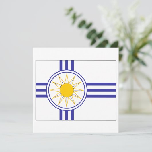 モルモン旗 招待状 (スタンド正面)