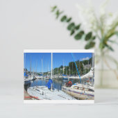 モルラixマリーナ ブルターニュ フランス ポストカード (スタンド正面)