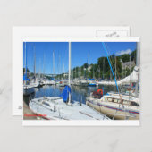 モルラixマリーナ ブルターニュ フランス ポストカード (正面/裏面)