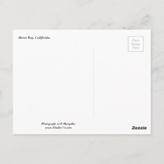 モルロ湾 ポストカード (裏面)