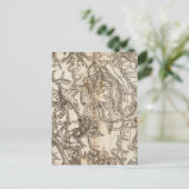 モルヴァン・アトラスの地図 ポストカード (スタンド正面)