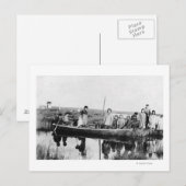 モルヴィアのミッション拠点のKuskowim ポストカード (正面/裏面)