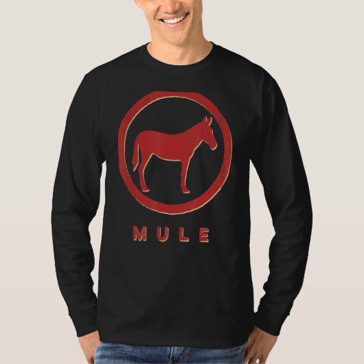 モルヴィンテージレトロスタイル動物 Tシャツ (正面)