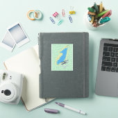 モルヴェーノ湖 イタリア 湖の地図 シール (iPadカバー)