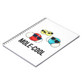 モル分カッコいいおもしろいプリン ノートブック (左側)