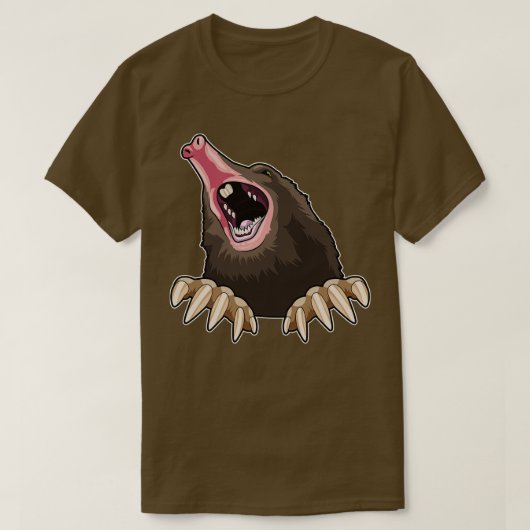 モル怒 Tシャツ (デザイン正面)
