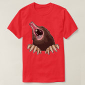 モル怒 Tシャツ (デザイン正面)