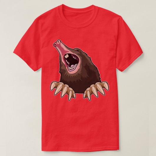 モル怒 Tシャツ (デザイン正面)
