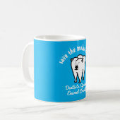 モル救ベアはプニー歯医者 コーヒーマグカップ (正面左)