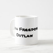 モル無法者のマグ コーヒーマグカップ (正面左)