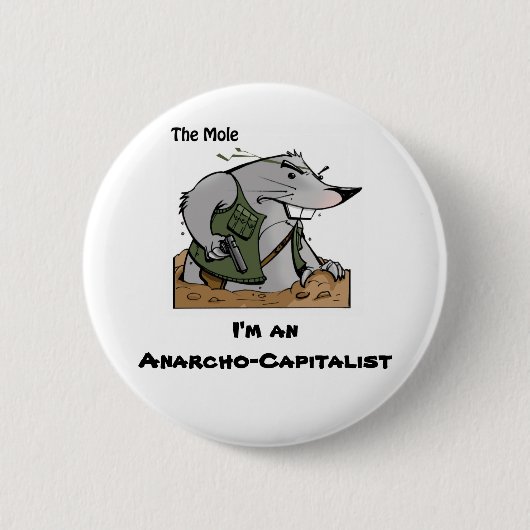 モルAnarcho円形Pin 缶バッジ (正面)