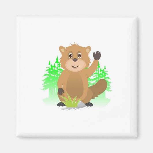 モルclipart マグネット (正面)