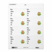 モルclipart ラベル (フルシート)