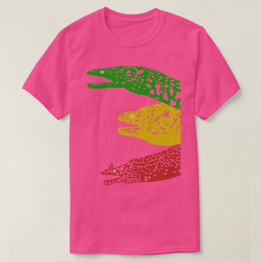 モレイウナギ Tシャツ (デザイン正面)