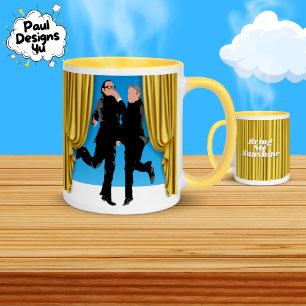 モレカムコーヒーとワイズコーヒーマグBBCクラシックコメディ コーヒーマグカップ