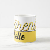 モレナキウイニュージーランドMAORIモーニンググリーティングネームコーヒー コーヒーマグカップ (中央)