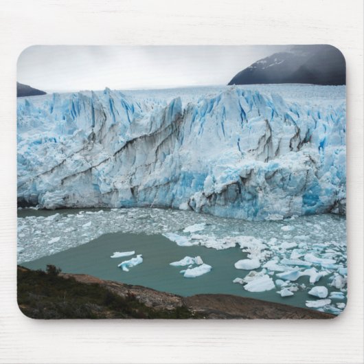 モレノの氷河および湖Argentino マウスパッド (正面)