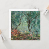 モレノガーデンズのオリーブの木(by Monet) カード (正面/裏面インサイチュ)