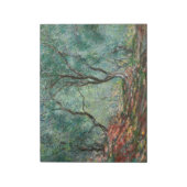 モレノガーデンズのオリーブの木(by Monet) ノートパッド (回転)